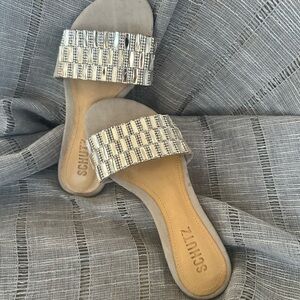Brand new, size US 5 sandals by Schutz.